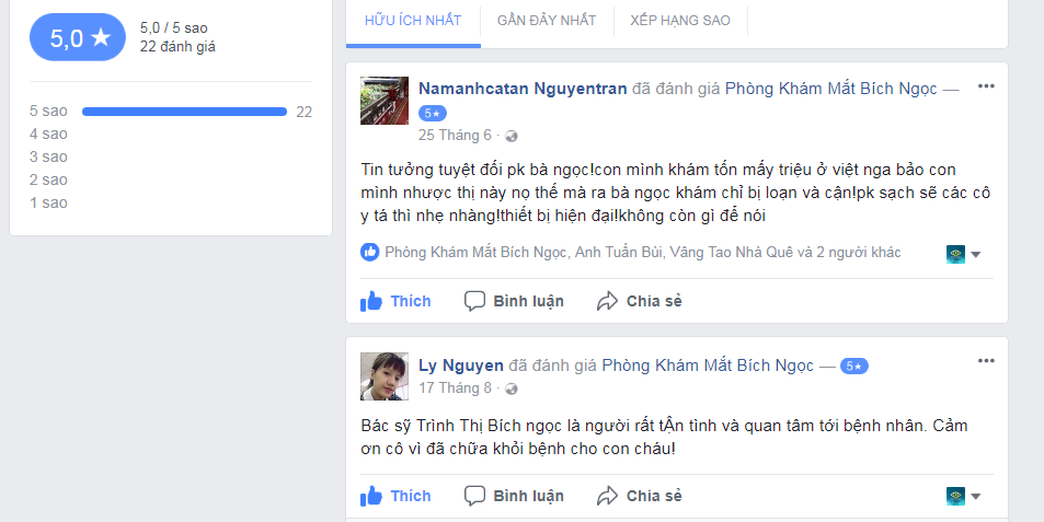 phong-kham-mat-tu-nhan-bich-ngoc Nhận xét của người bệnh và gia đình sau khi điều trị, khám mắt cho bé tại Phòng khám mắt tư nhân Bích Ngọc