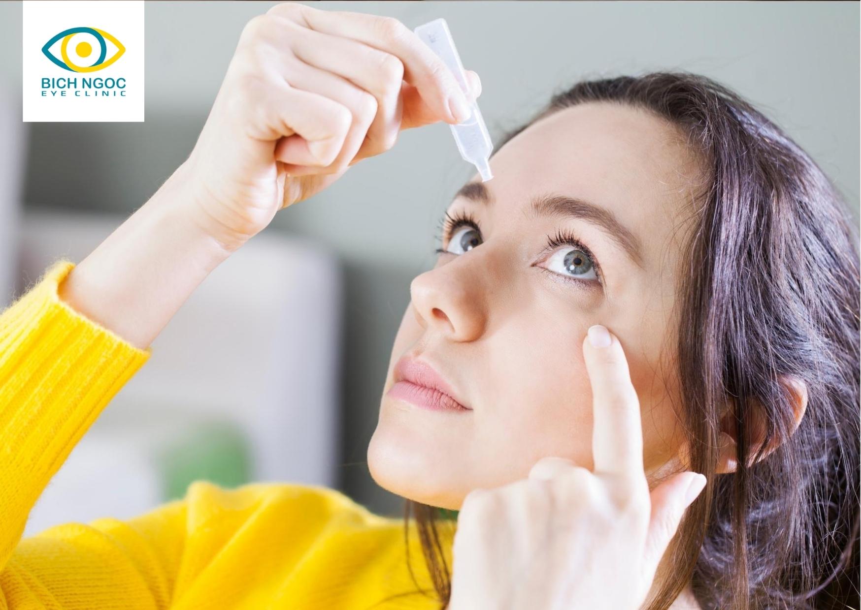 cách sử dụng thuốc nhỏ mắt đúng cách