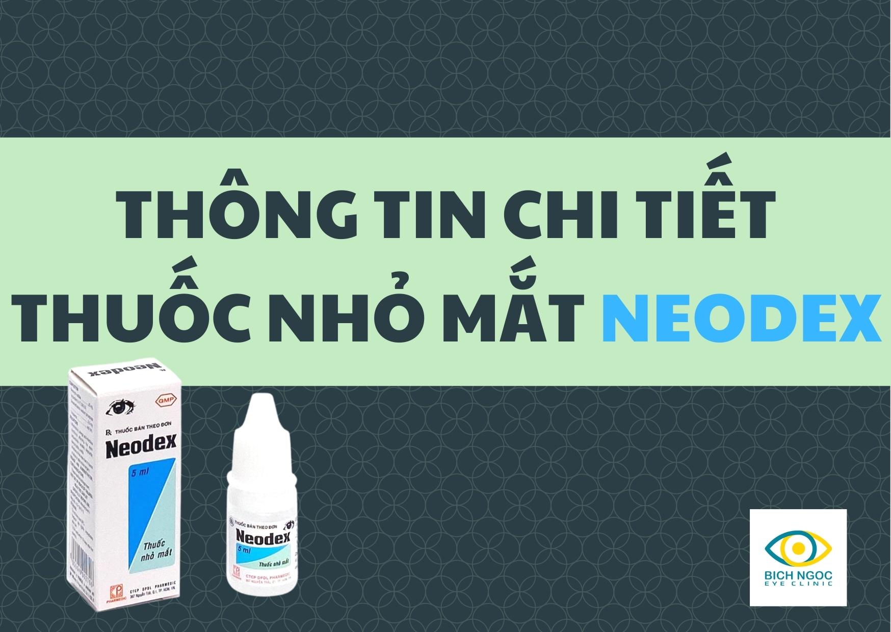thuốc nhỏ mắt neodex